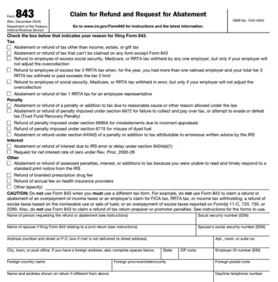 Form 843