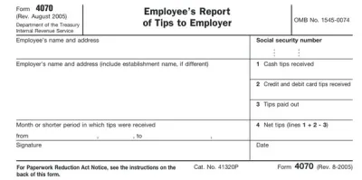 Form 4070