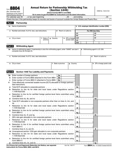 Form 8804