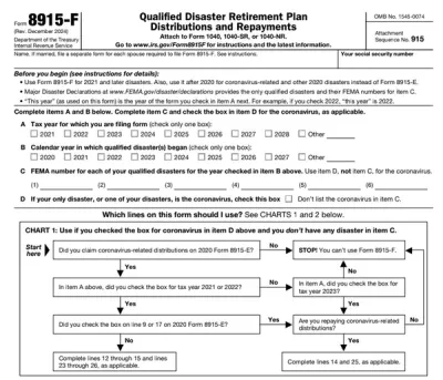 Form 8915-F