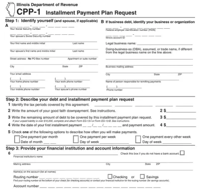 Form CPP-1