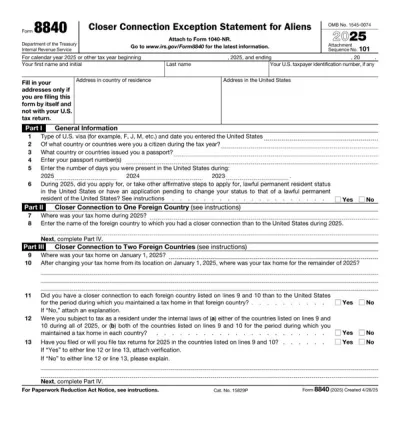 Form 8840