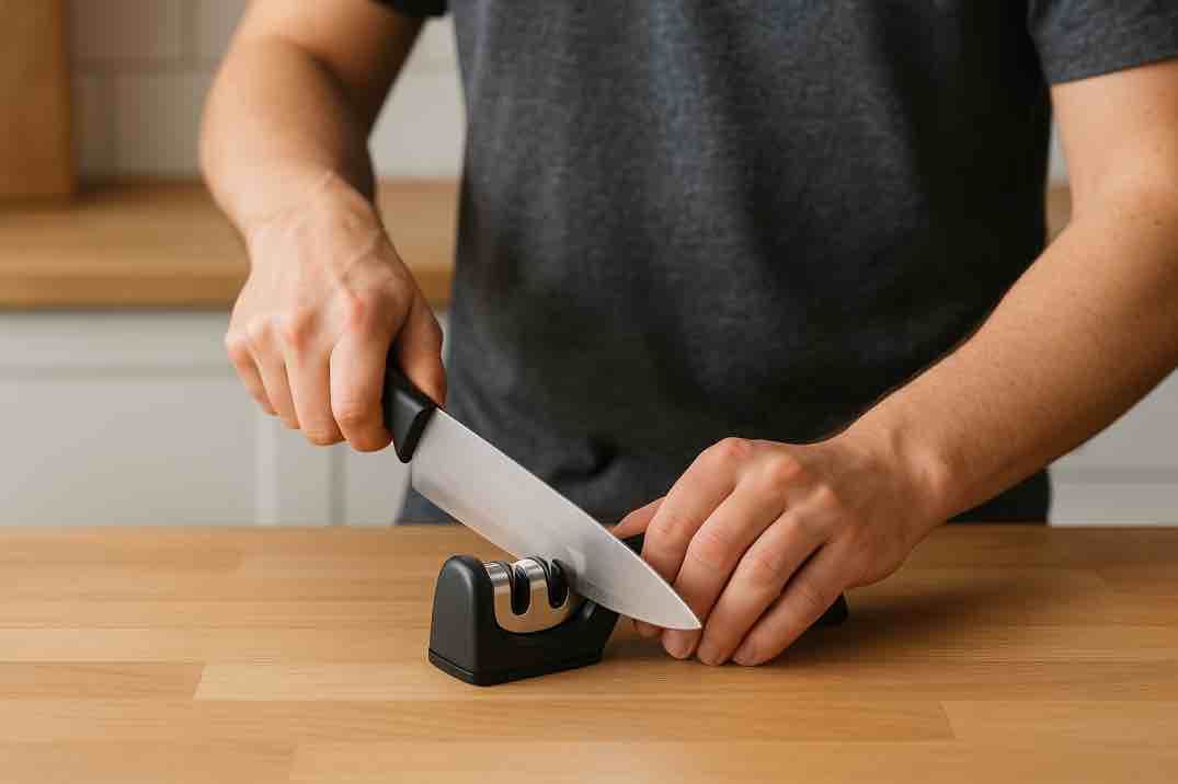 Veitsenteroittimen käyttö – turvallinen teroitusopas