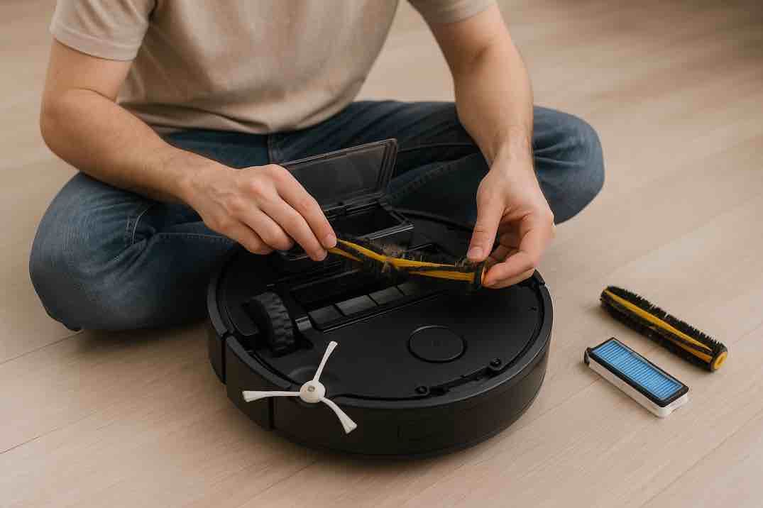 Robotti-imurin huolto – näin varmistat pitkän käyttöiän