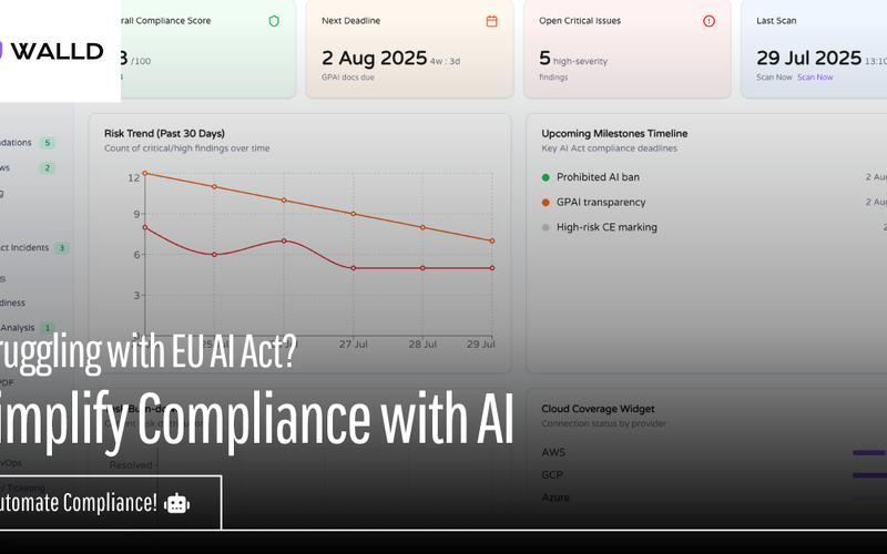 Using AI Agents to Automate EU AI Act and GDPR Compliance