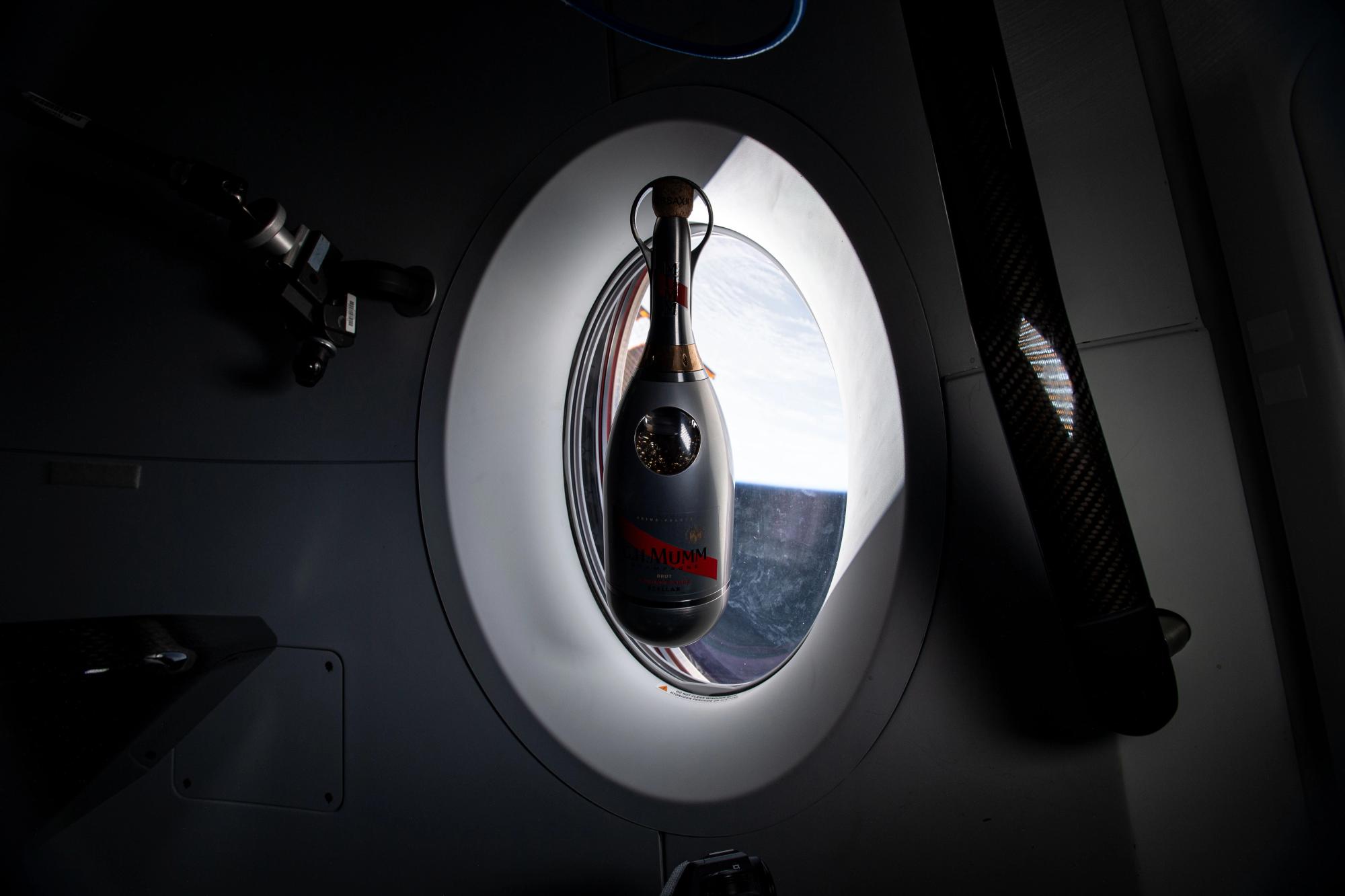 Stellar in Space onboard Ax-4, July 2025 © Axiom Space