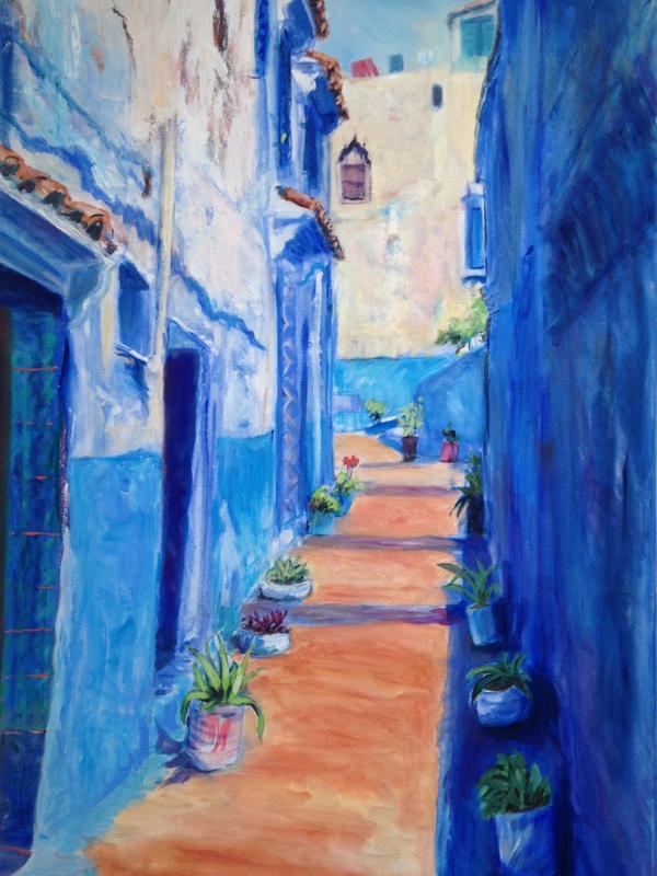 Street, Chefchouan Street, Chefchouan