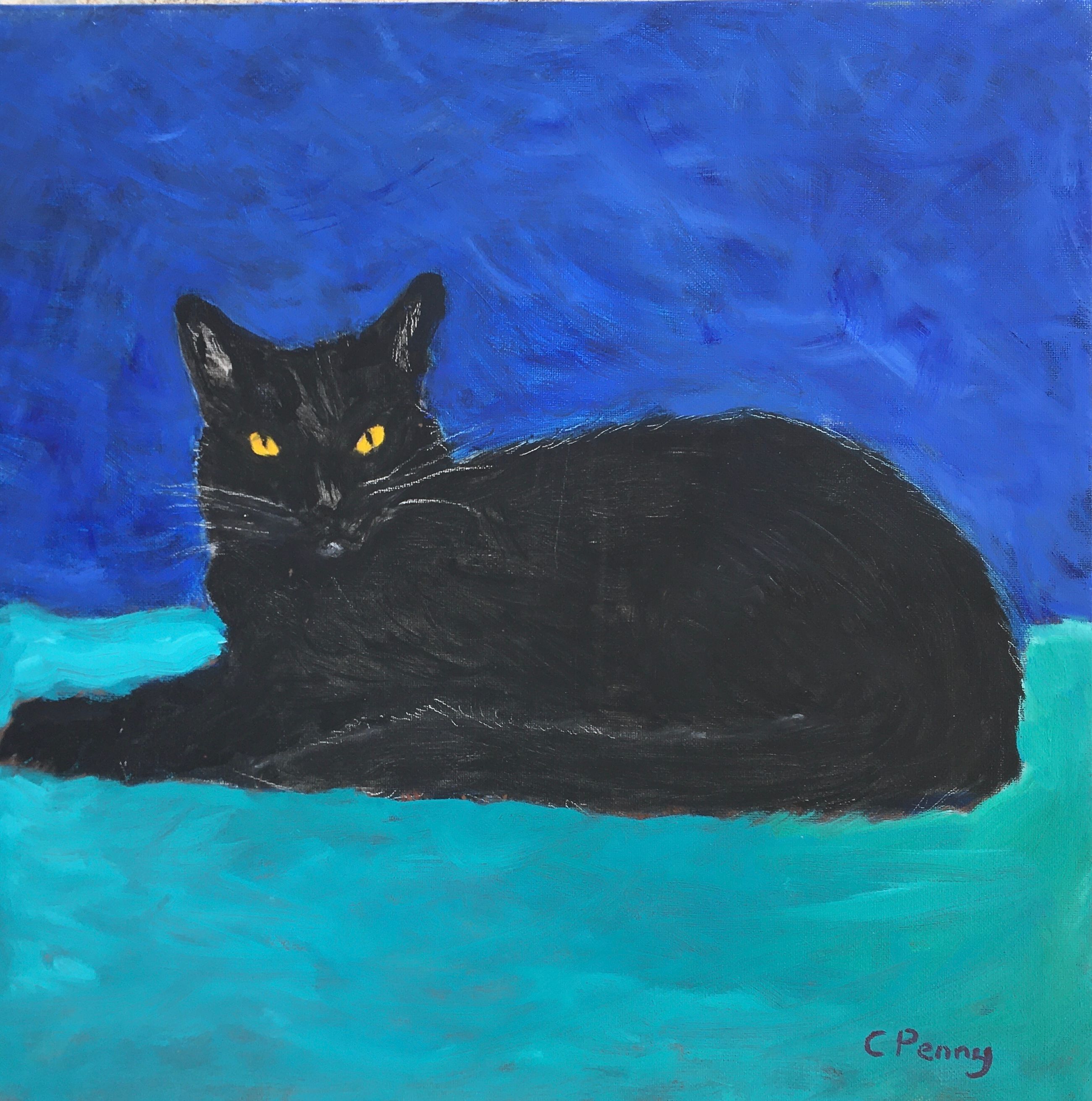 Black Cat. SOLD