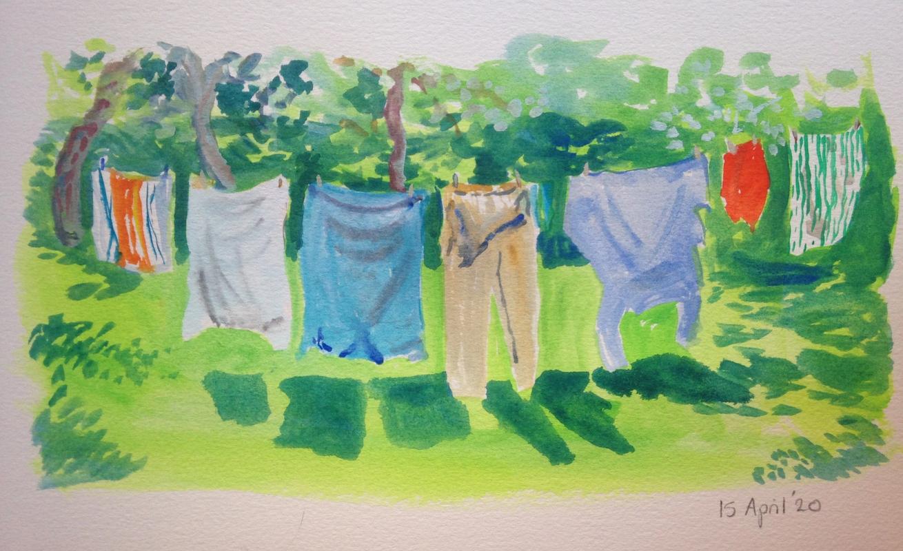 Washing Line. SOLD