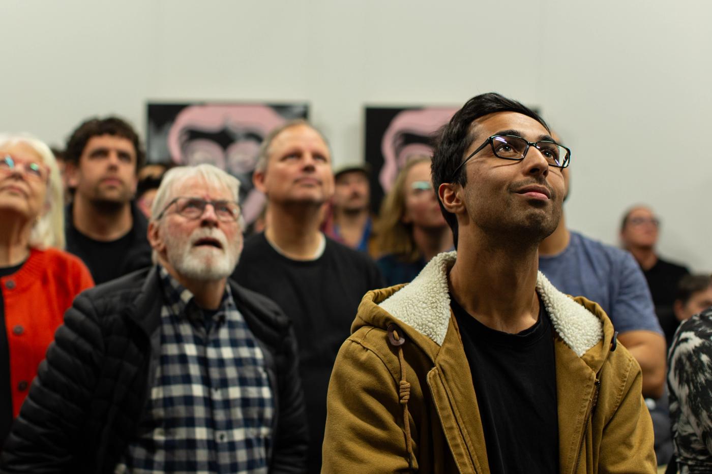 The crowd at the DARE:Disrupt opening night. Photo: Dylan Hill
