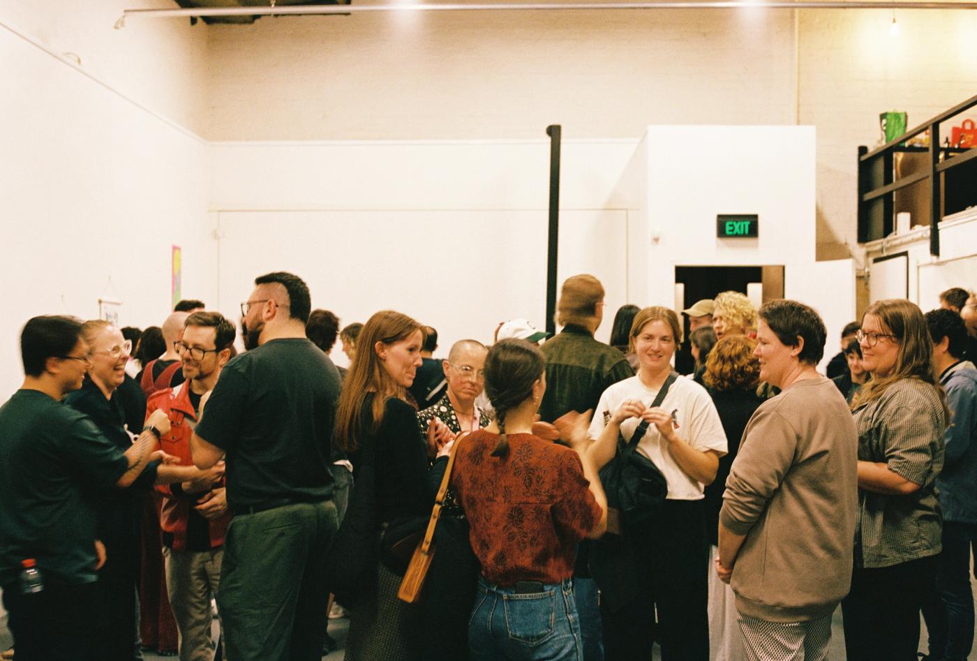 Opening night crowd at DARE:BIGBABA. Photo: Ravi Vasavan