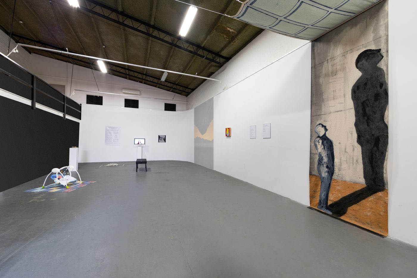 Installation view of DARE:001 at 3 Tates Place, South Melbourne. Photo: Lauren Dunn