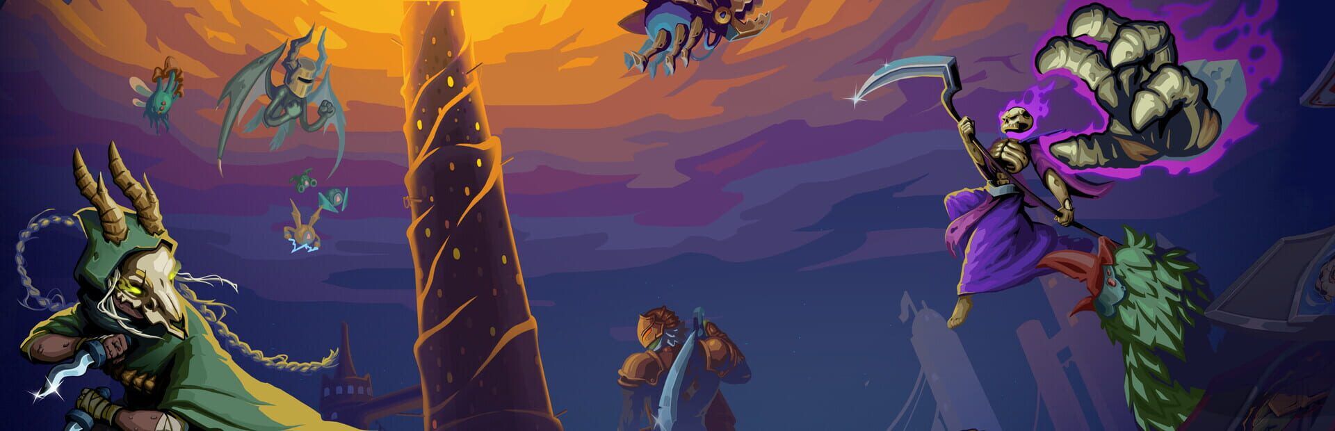 Slay the Spire 2 panoramic key art of the Spire