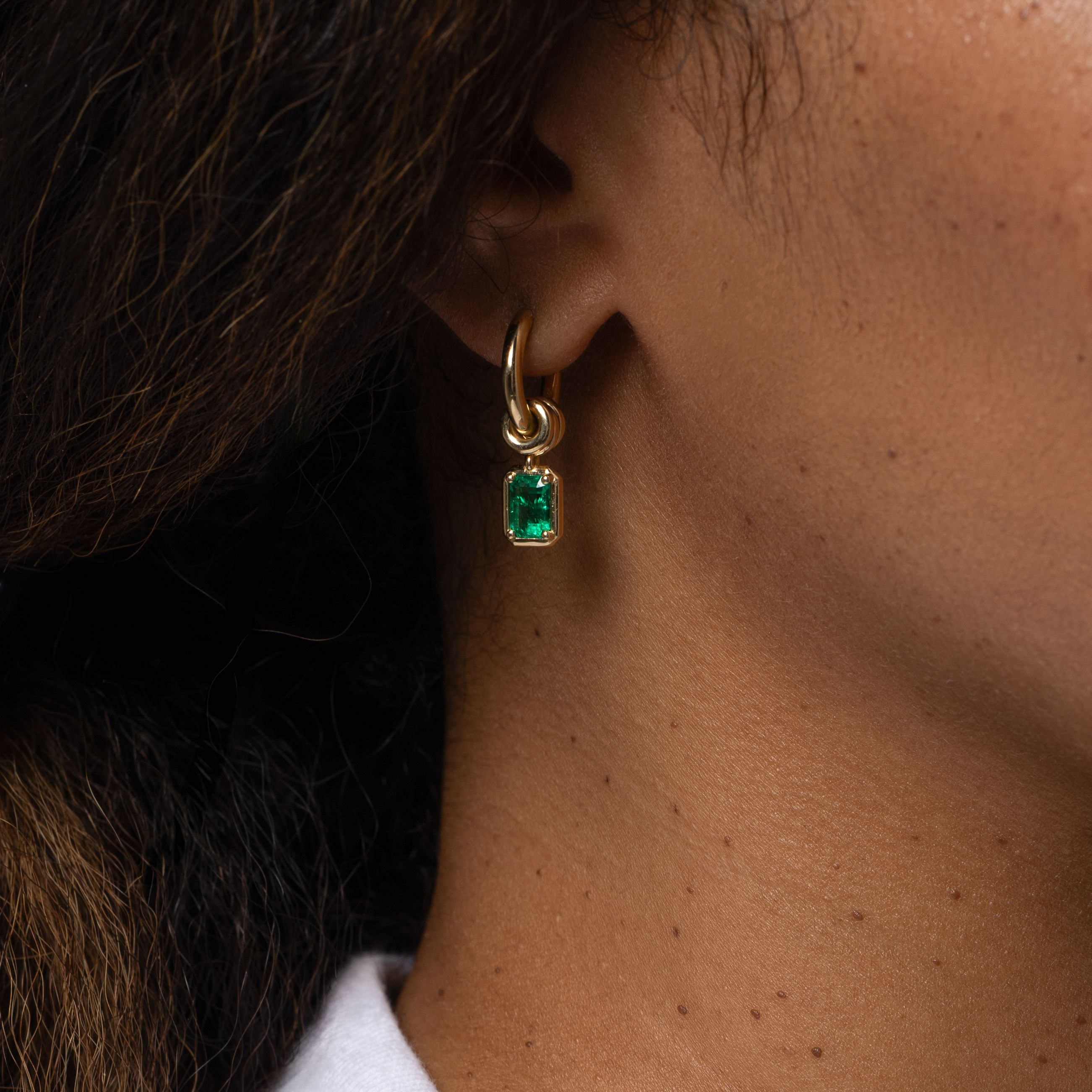 Zahra Emerald Cut Vert | Spinelli Kilcollin