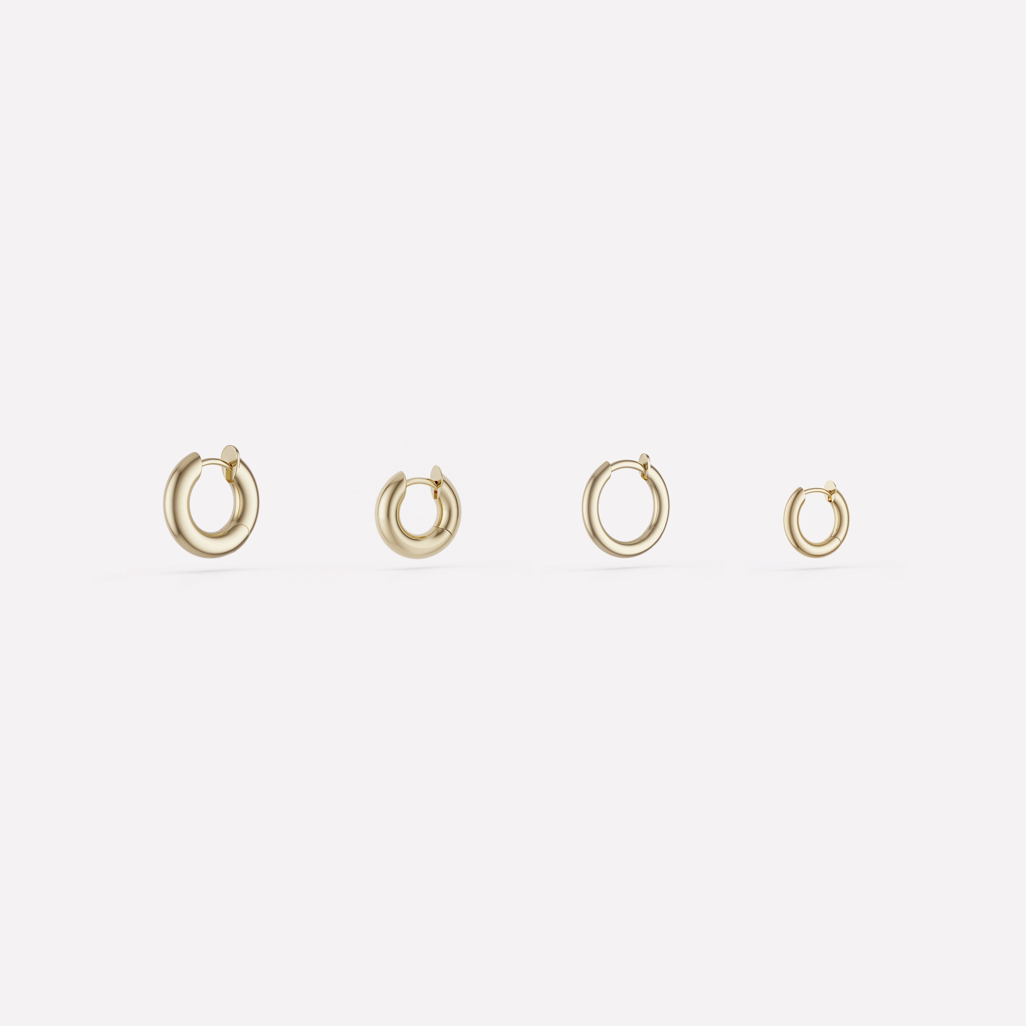 Mini Micro Hoop YG | Single | Spinelli Kilcollin