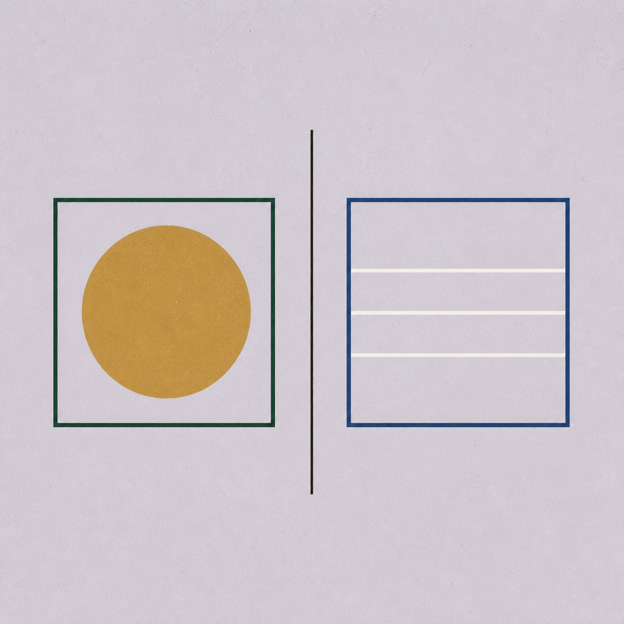 A gold circle beside a simple market panel, representing physical gold and gold ETFs in the UK.