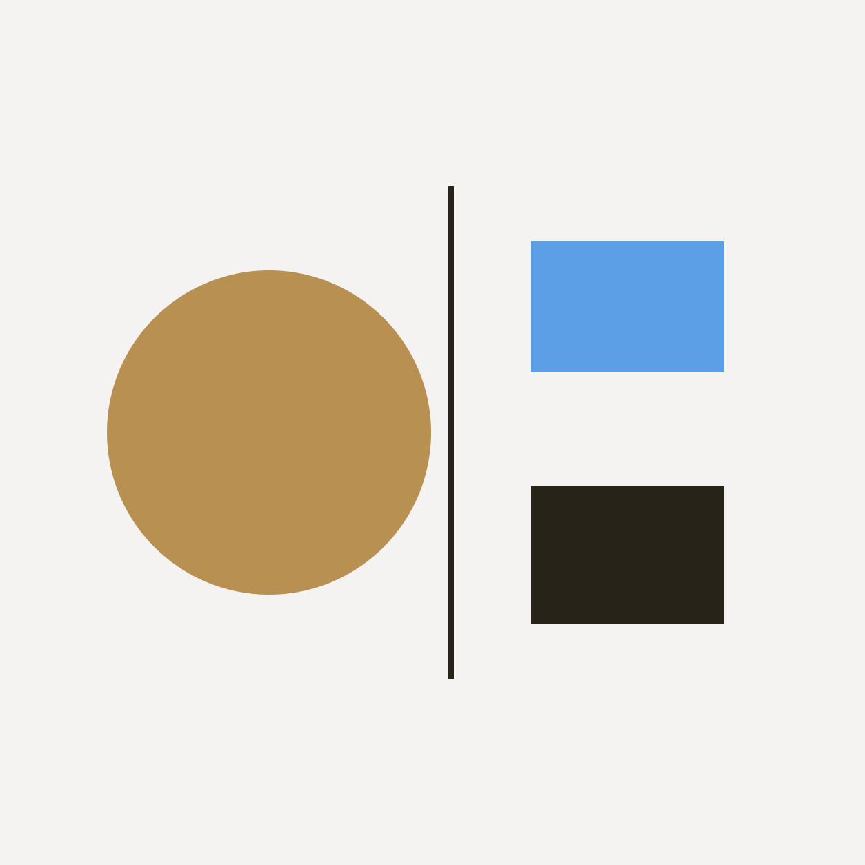 A gold circle beside two structured account blocks, representing physical gold, Cash ISAs and Stocks & Shares ISAs.