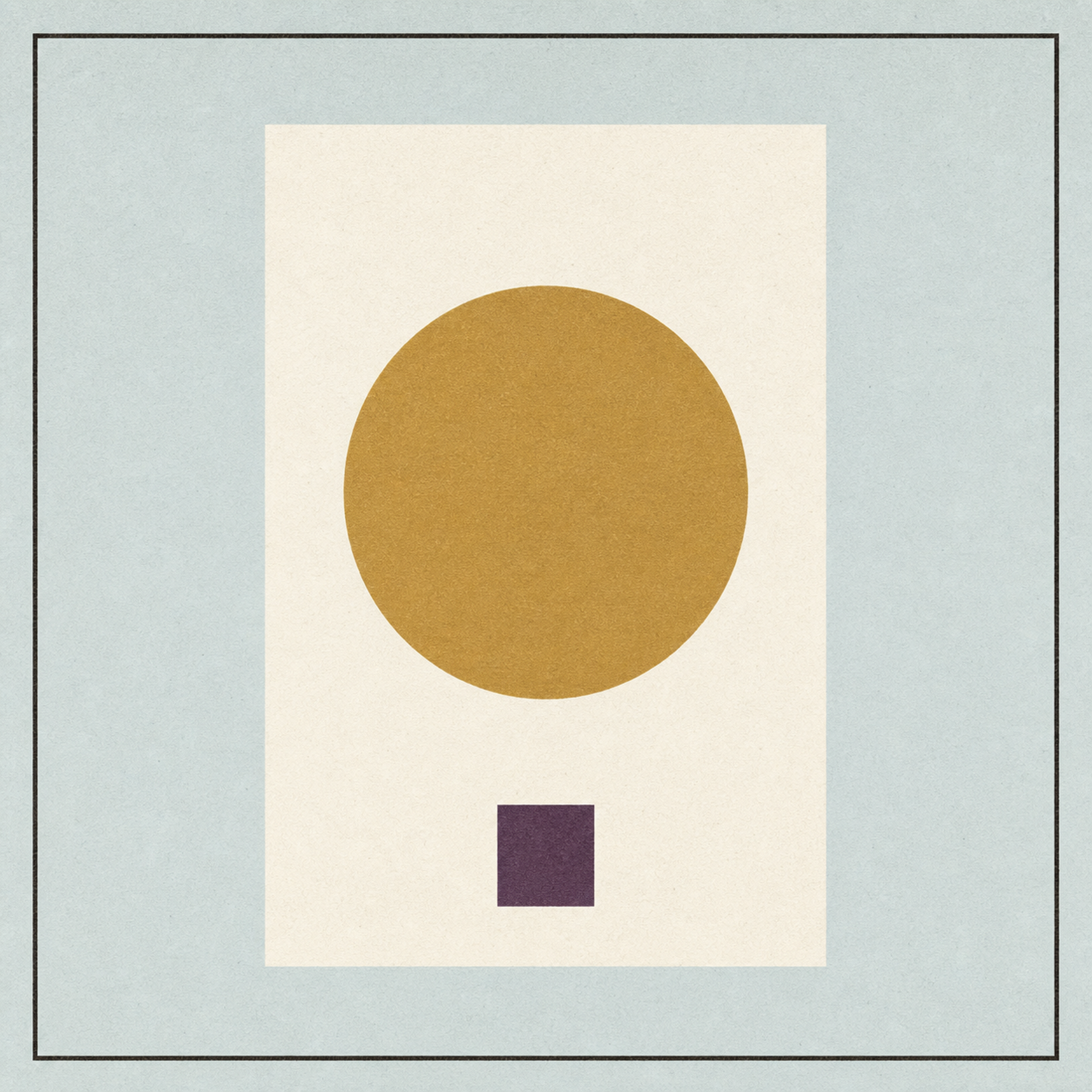 A gold circle inside a simple certification frame, representing certified and graded coins.