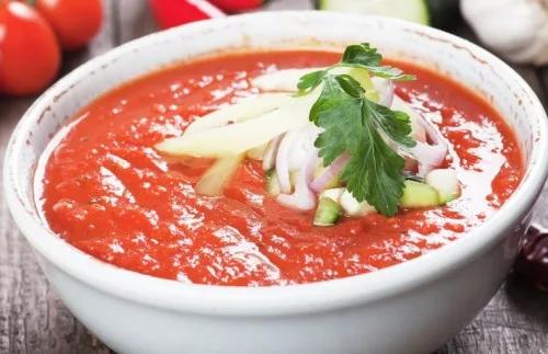 Celery and Tomato Gazpacho