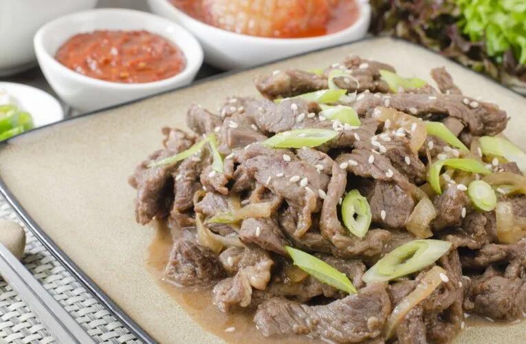 Korean bulgogi beef|Beef Bulgogi