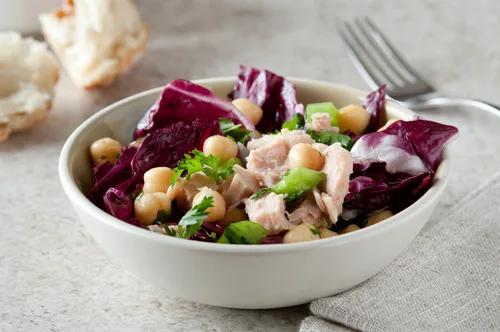 tuna and chickpea salad