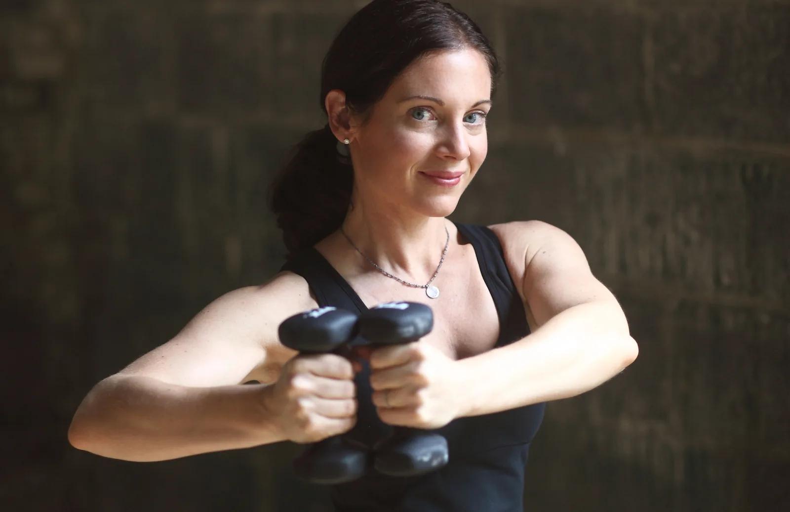 resistance band yoga core strength