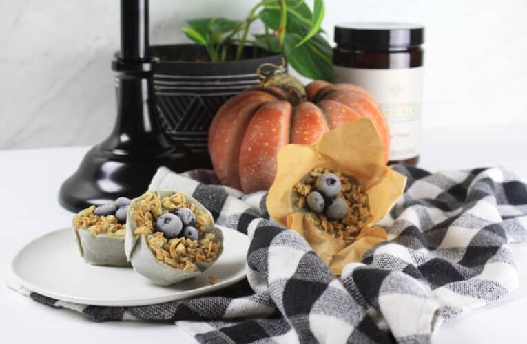 Frozen Berry Muffin Bites