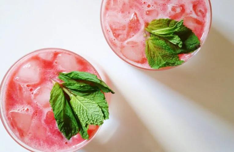 Strawberry Ginger Limeade