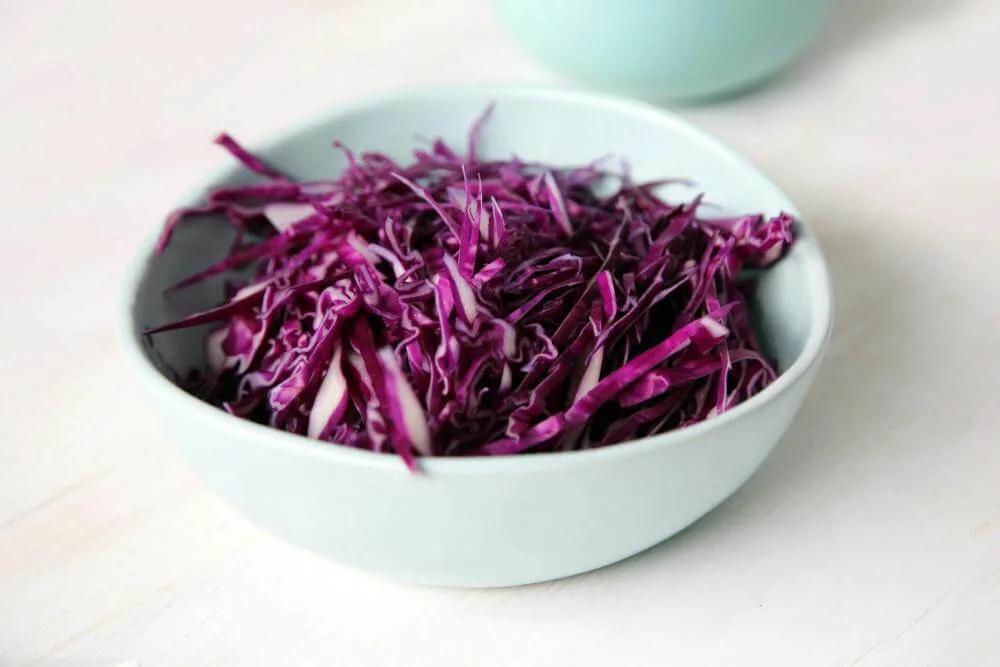 Red Cabbage Slaw with Apples and Cranberries|red-cabbage-slaw|Red Cabbage Slaw with Apples and Cranberries