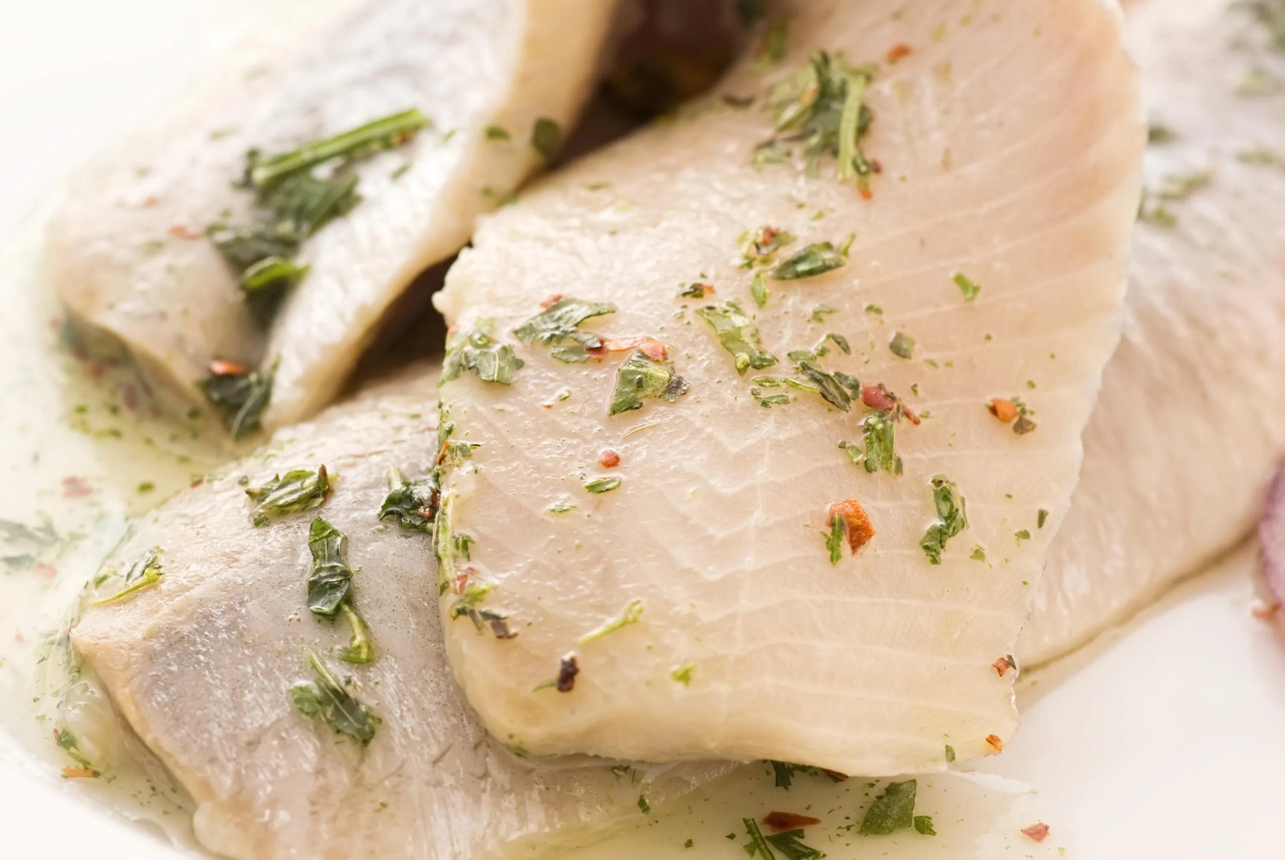 Broiled Halibut with Tarragon Spices