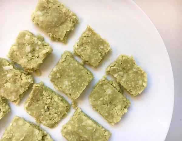 No-Bake Matcha Coconut Bites