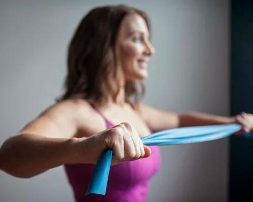 10-Minute Resistance Band Yoga for Strong Glutes
