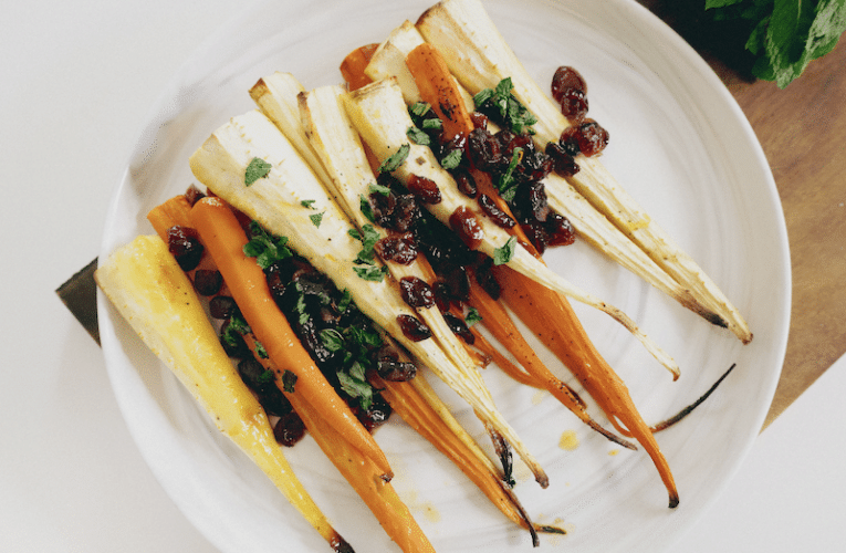 Cranberry Roasted Root Vegetables