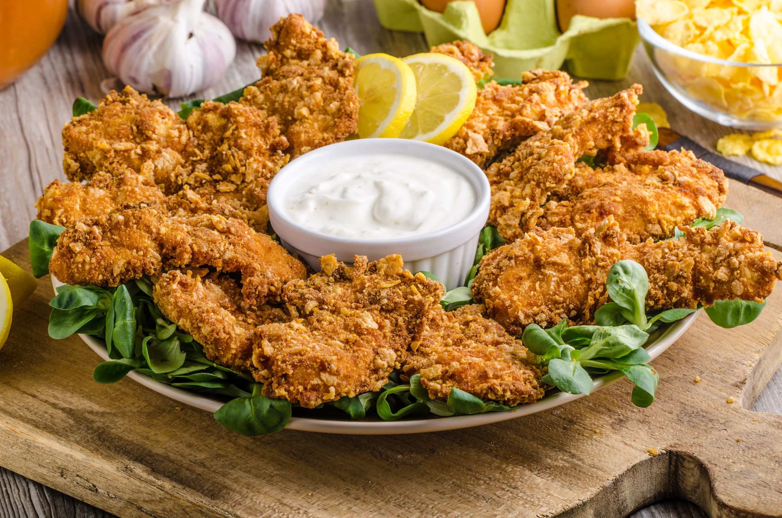 Breaded Baked Chicken Tenders