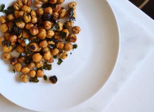 nori roasted chickpeas