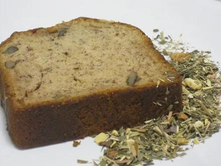 Green Tea Walnut Loaf