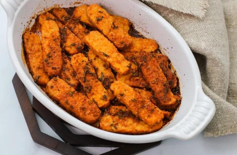 Smoky Rosemary Maple Tempeh