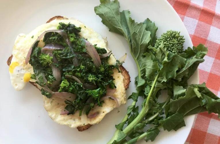 broccoli rabe toast|Broccoli Rabe Toast