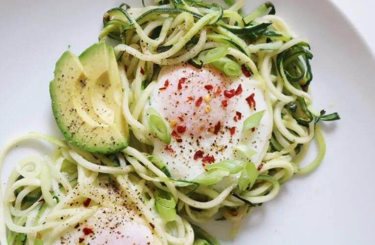 Eggs in Zoodle Nests