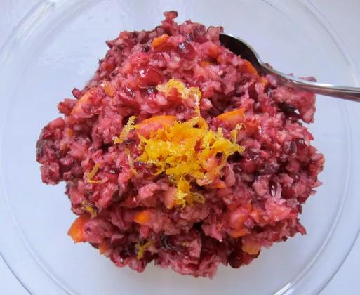spiced cranberry relish recipe|