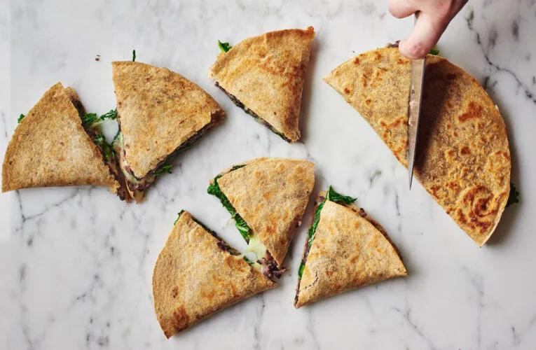 broccoli rabe quesadilla recipe|