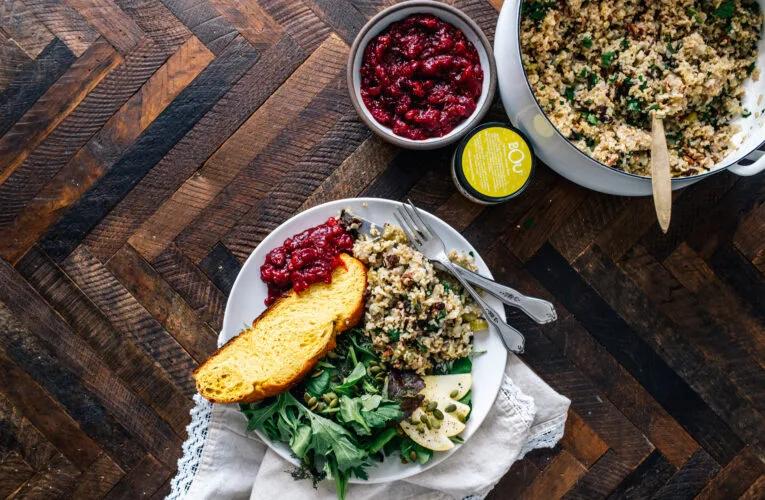 Wild Rice and Bulgur Stuffing
