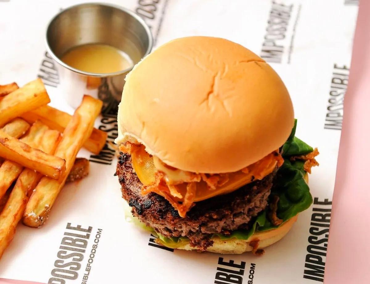 Impossible Burger expansion sustainability