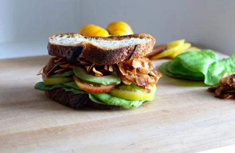 coconut bacon sandwich|Coconut Bacon Sandwich