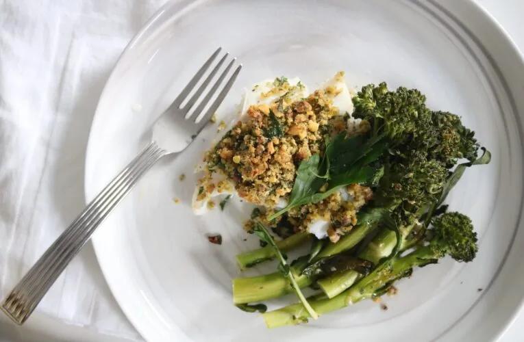 Pistachio-Crusted Alaska Cod