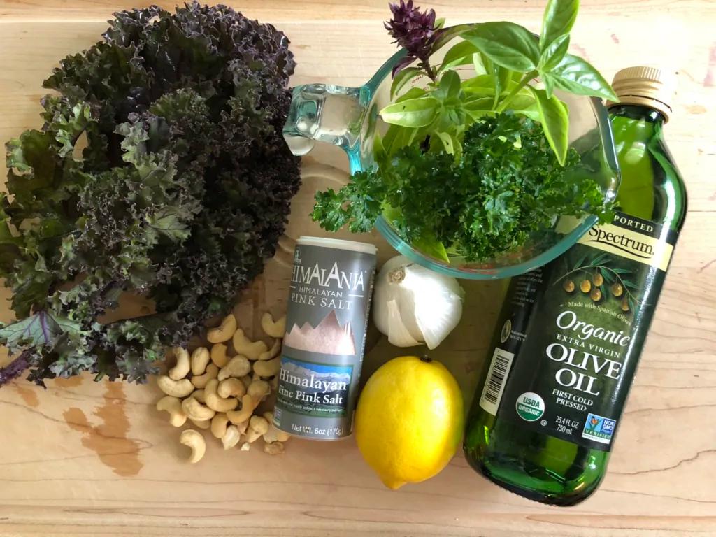 Vegan Kale Pesto Sauce