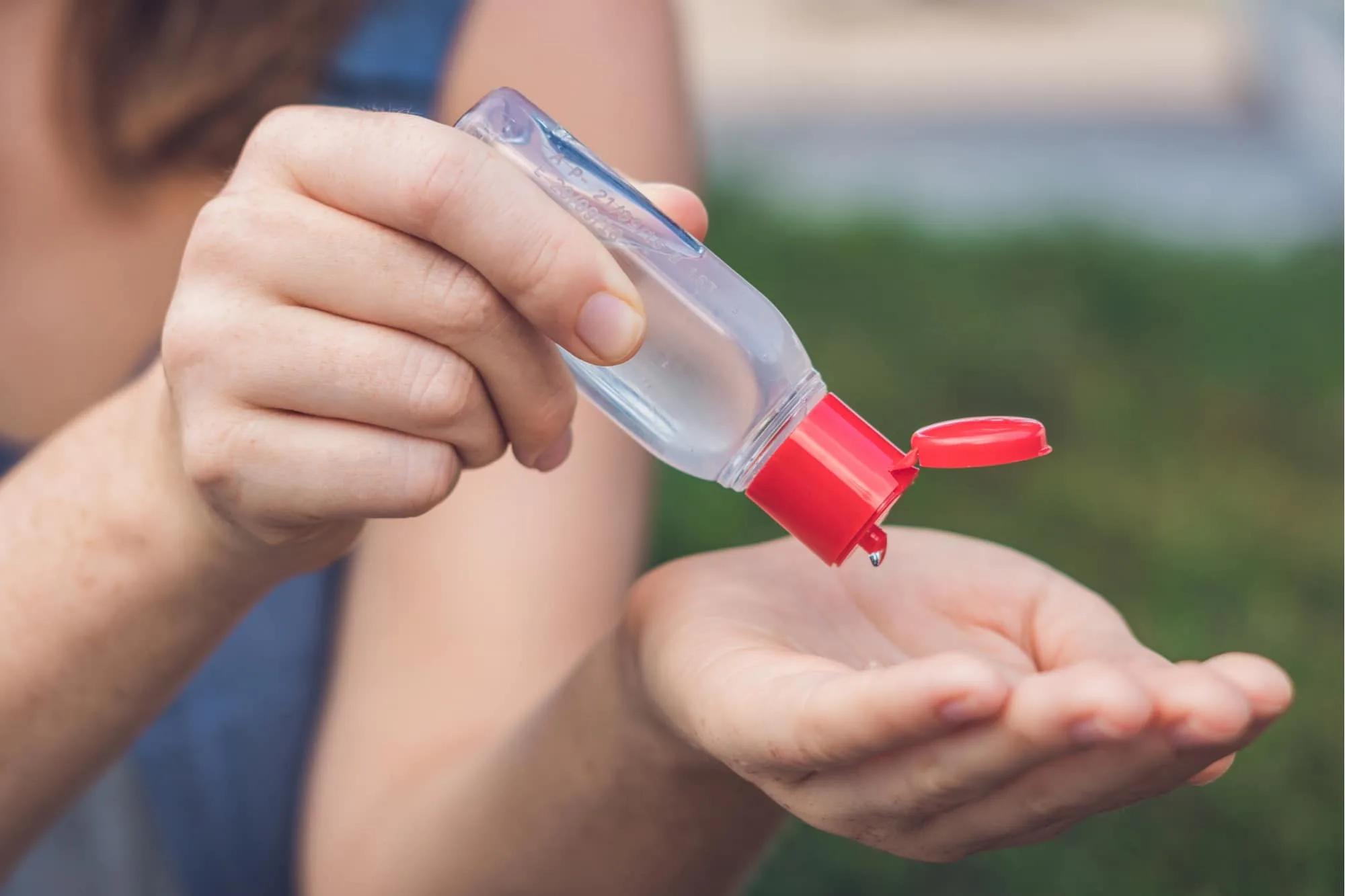 DIY hand sanitizer