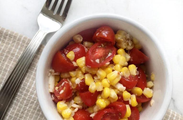 corn tomato salad recipe||
