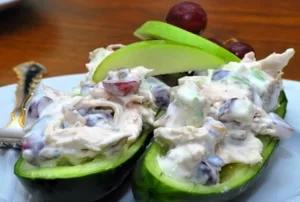 Crunchy Chicken Salad Boats