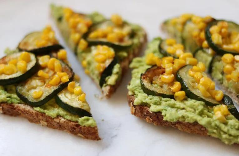 zucchini corn avocado toast|Avocado Toast with Roasted Zucchini and Corn